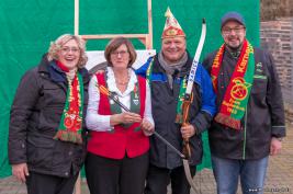Bogenschiessen KG Rot-Grün 04.02.2018